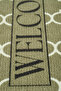 Charm Haki Welcome Doormat Exterior Door Mat Bristle Front Door Mat 2008 - 4