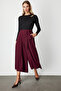 Buy Pleated Pants with Leather Belt - 3
