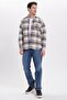 Men's Regular Fit Comfortable Cut Winter Plaid Lumberjack Shirt - 3