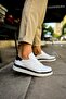 Ch979 - Santoni Gbt Sports Men's Shoes White/Black - 2
