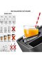 Foldable Sofa Tray Table Armrest Table with Phone Holder Tv Remote Control Organizer