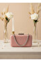Powder Luxury Suede Chain Handle Women's Evening Dress Bag - 5