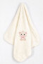 Soft Welsoft Baby Blanket with Moving Eyes Detail - 2