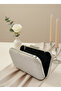 Stone Color Luxury Suede Chain Handle Women's Evening Dress Bag - 8