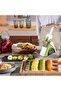 12 in 1 Mandoline Slicer, Manual Vegetable Slicer with Peeler, Food Chopper for Kitchen - 6