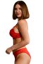 Lace Crossed String Push up (Padded) Bra Panty Set Ebr8061 (with Bra Washing Ball as a Gift) - 3
