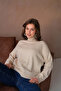 Women's Turtleneck Soft Textured Loose Knit Sweater 8488Sw - 7