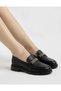 Women's High Anti-Slip Sole Chain Buckle Detailed Oxford Loafer Shoes - 4