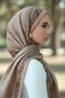 Estro Cotton Textured Shawl Italian Signature Series - 2
