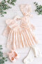 Baby Girl Guipure Lace / Lace 4-Pack Religious Ceremony Dress Set - 2