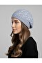Knitted Beanie Painter Hat - Blue Stylish Women's Winter Hat - 2