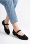 Women's Helmet Black to Black Stone Daily Ballerina Shoes - 4