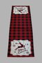 Tablecloth Runner Christmas Themed Merry Christmas 140X40 Raschel Knitted Velvet Digital Printing - 4