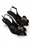 LANSO Low Heel Bow Detail Heeled Shoes