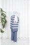Striped Knitwear Trouser Suit - 5
