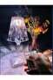 Touching Control Acrylic Diamond Table Lamp With Remote Multicolour - 4