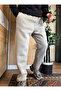 Men's Winter Piped Sweatpants with Adjustable Legs - 6