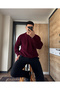 Crew Neck Knitted Sweater Oversized - 5