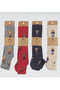 Teddy Bear Patterned Winter Soft Tights - 2
