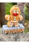 Gingerbread Winter Cookies – Sweet Energy 🍪 3D Movable Mini Keychain (5.8 cm) - 4