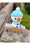 Snowman Figure – the Sweetest Thing in This Cold Winter ⛄ 3D Movable Mini Keychain (5.5 cm) - 7