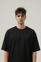 Unisex Oversize Wide Cut 100% Cotton Soft Texture Basic Crew Neck White T-Shirt