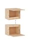 TV Cabinets 3 pcs Solid Wood Pine - 7