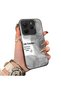 Xiaomi Redmi Note 14 Compatible Silicone Edge Acrylic Back Creative Pattern Protective Case