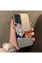 Samsung Galaxy A13 Compatible Silicone Edge Acrylic Back Anime Character Protective Case - 4