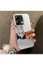Xiaomi Redmi Note 13 Compatible Silicone Edge Acrylic Back Anime Character Protective Case - 5