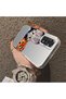 Xiaomi Redmi Note 11 Compatible Silicone Edge Acrylic Back Anime Character Protective Case - 4