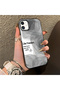 iPhone 11 Compatible Silicone Edge Acrylic Back Creative Pattern Protective Case - 5