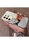 Samsung Galaxy S24 Ultra Compatible Silicone Edge Acrylic Back Anime Character Protective Case - 2