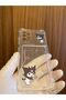 Samsung Galaxy A53 Kuromi Printed Silicone Phone Case with Card Holder Cover Case - 4