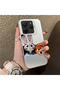 Xiaomi Redmi Note 14 Compatible Silicone Edge Acrylic Back Anime Character Protective Case - 5