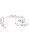 TV Cabinet Concrete Grey 120x30x30 cm Engineered Wood - 3