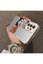Samsung Galaxy A33 5g Compatible Silicone Edge Acrylic Back Anime Character Protective Case - 3