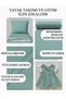 Ranforce Fabric for Quilt Sewing – 100% Cotton, 240 cm × 100 Cm, Plain Dyed V-57 - 5