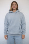 Gray Hooded Unisex Sweatshirt