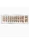 24-Piece Full Cover Press Fake Nails Nude - 2