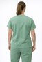 Unisex Green Medical Uniform Set – Flexible Fabric, V-Neck, Nurse and Doctor Uniform with Pockets - 4