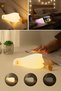 ®   Fluffy Led Night Light with Lazy Duck Figure with 5 Different Color Modes – Soft Textured Children's Room - 3