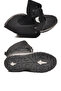 Felix F Black Zippered Non-Slip Fleece Unisex Children's Boots - 5