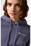 Hooded Sweatshirt Women's Purple Sweatshirt - 118403-Vs099 - 3