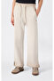 Elastic Cuff Pants Women's Beige Sweatpants - 118282-Ms100 - 2