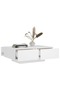 Coffee Table White 90x60x31 cm Engineered Wood - 5