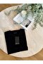 Dilvin Black Stitched Crew Neck T-Shirt - Decorative - 3
