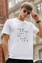 Men's New York City Printed Oversized Multi-Color Cotton T-Shirt