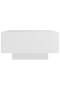Coffee Table White 90x60x31 cm Engineered Wood - 2