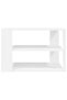 Coffee Table White 58x58x40 cm Engineered Wood - 2
